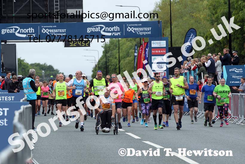 Mens Great North Run. Photo: David T. Hewitson/Sports for All Pics